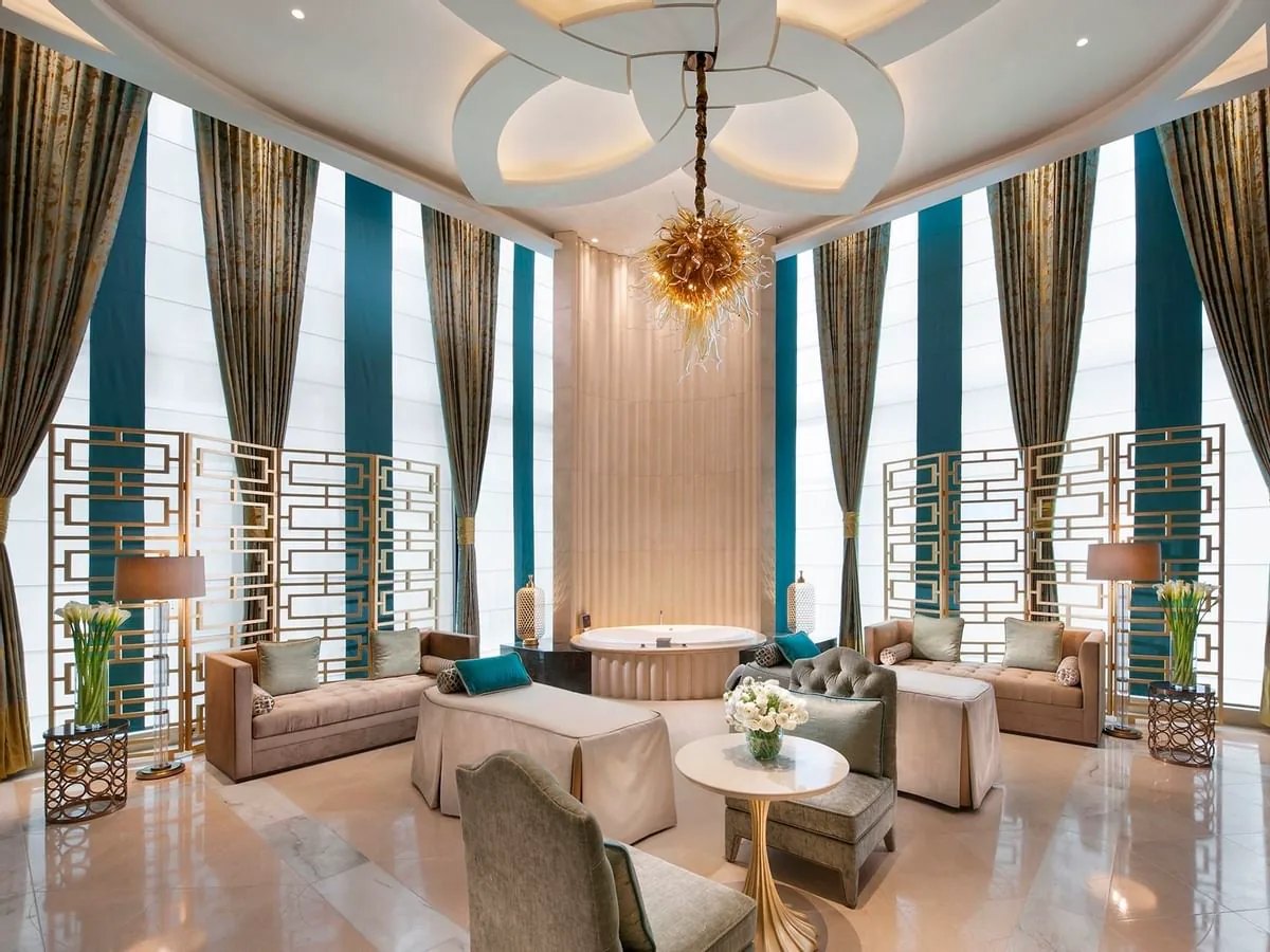 Spa treatment lounge at Crown Towers Melbourne